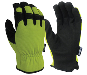 MAXISAFE GLOVES G-FORCE RIGGER HI-VIS SYNTHETIC MED 